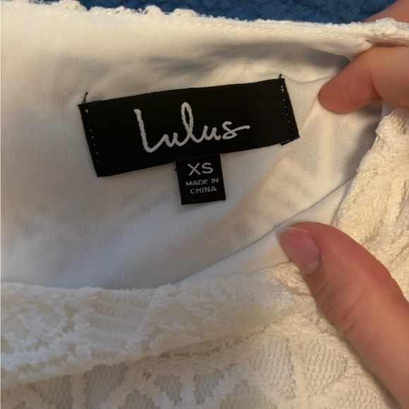 Lulus White Lace Dress - Picture 3 of 4